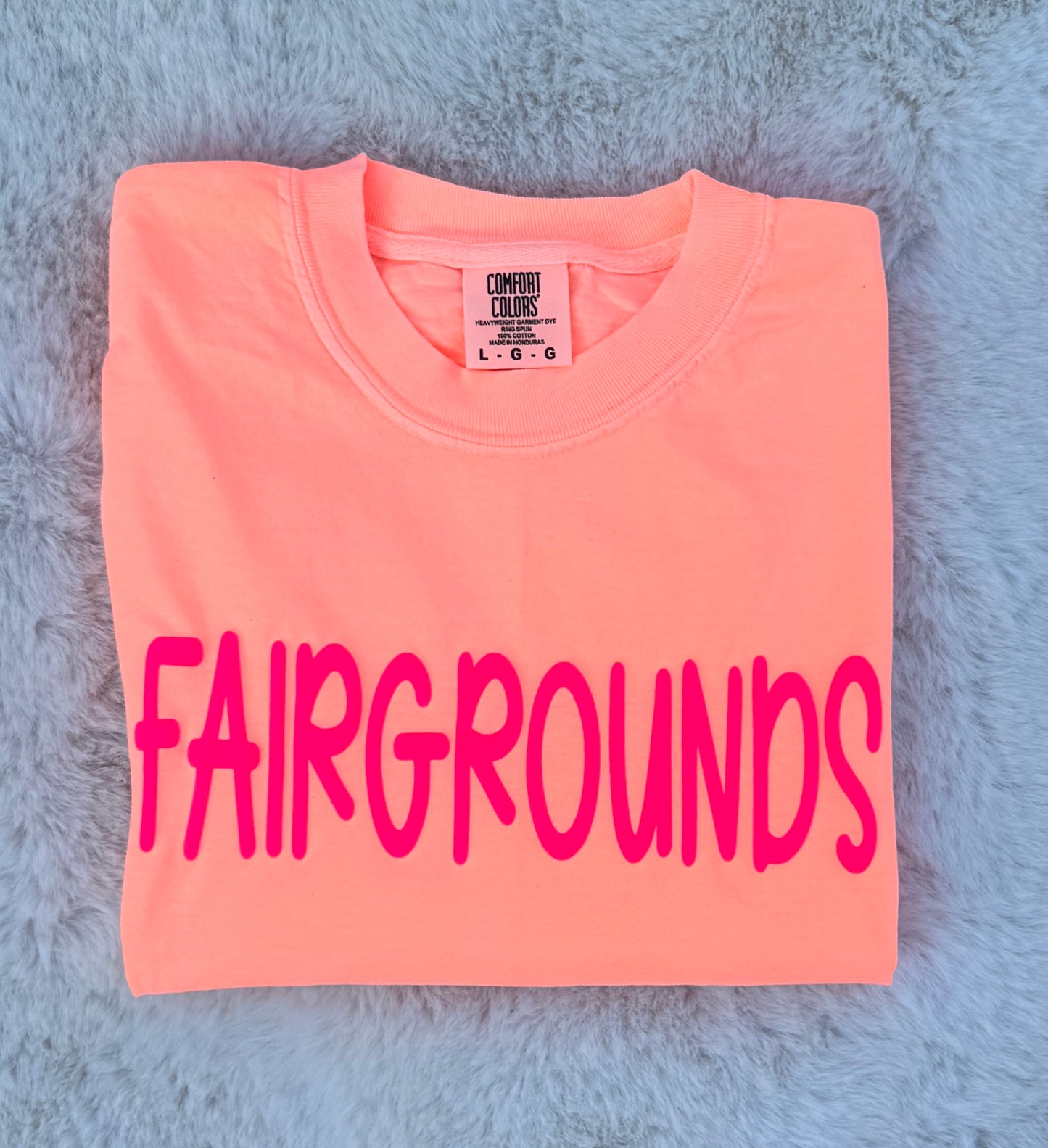 Neon Puff Fairgrounds Tee