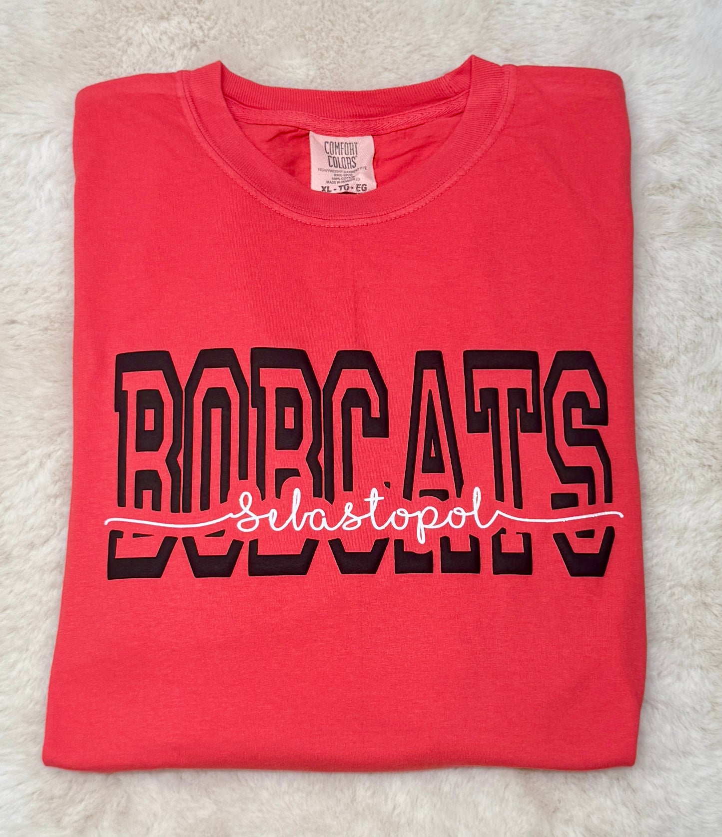 Bobcats Cutout Tee