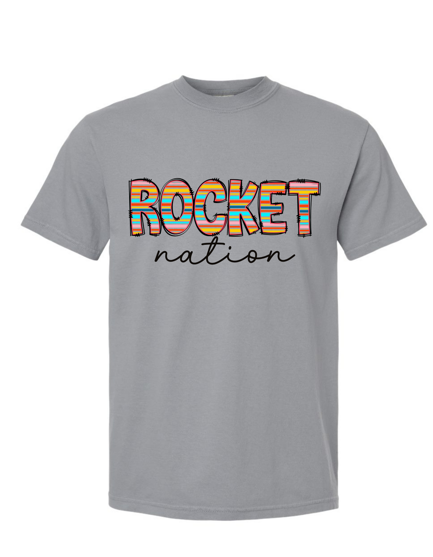 Custom School Tee in Grey!