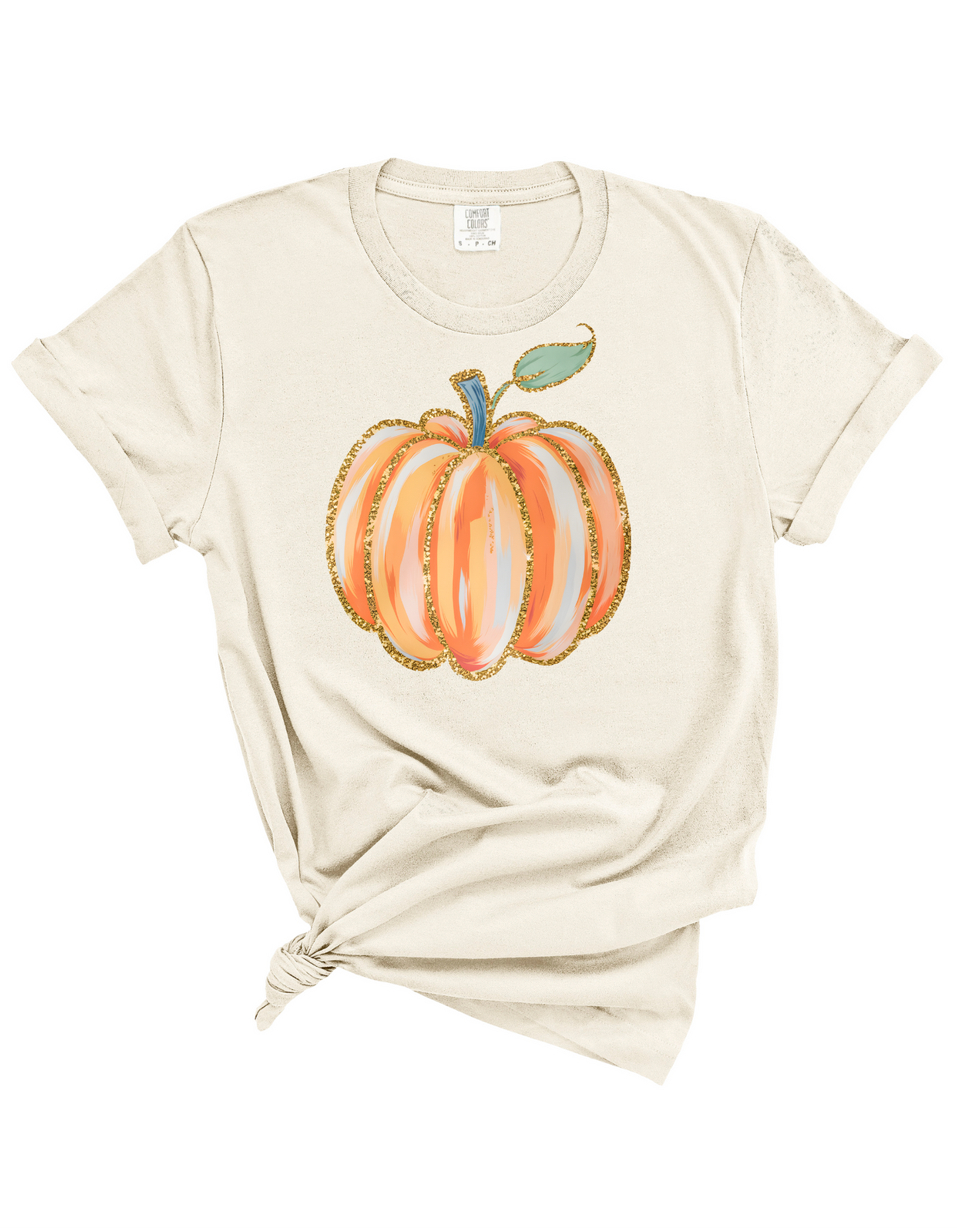 Glitter Pumpkin Tee