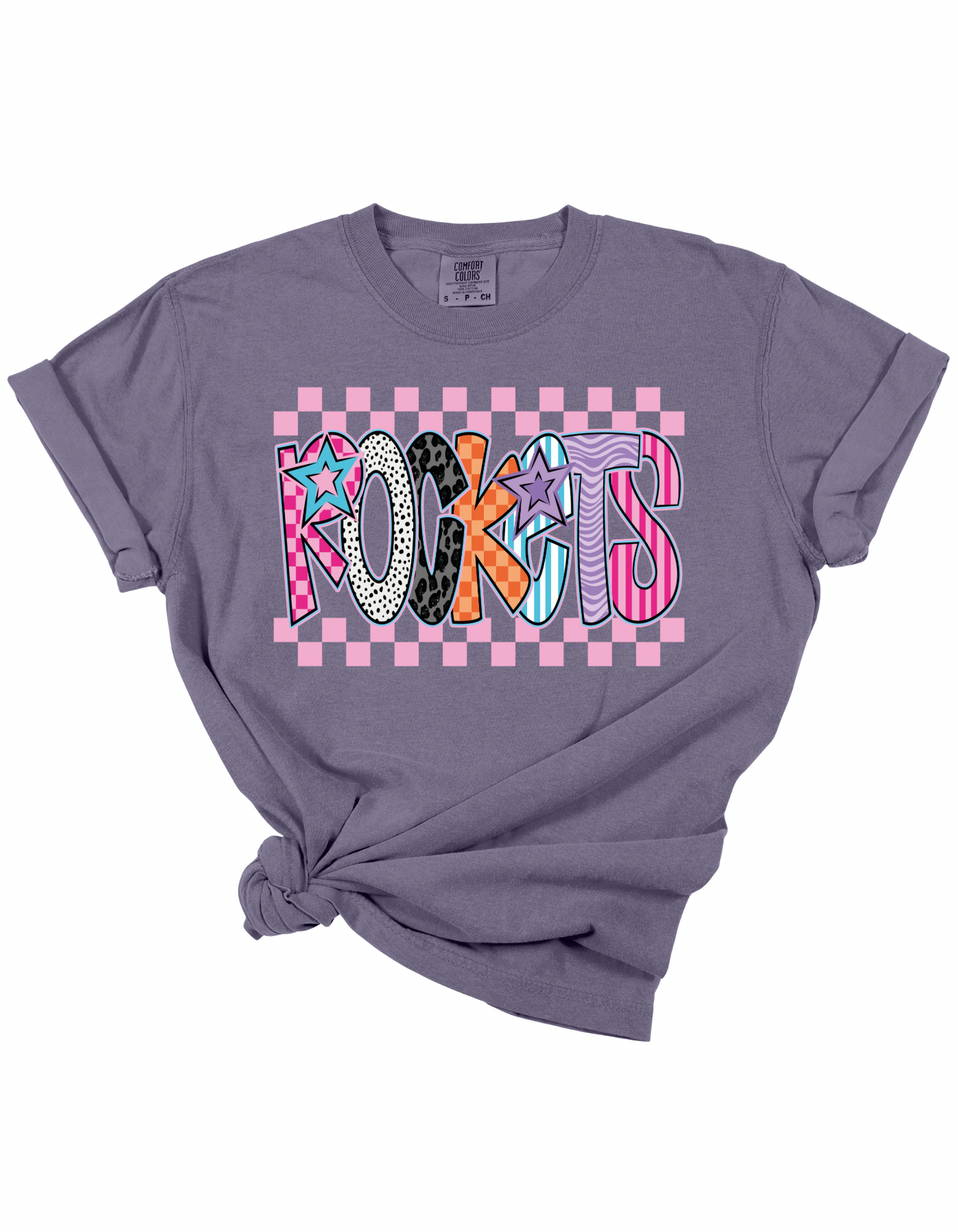 Checkered Rockets Tee