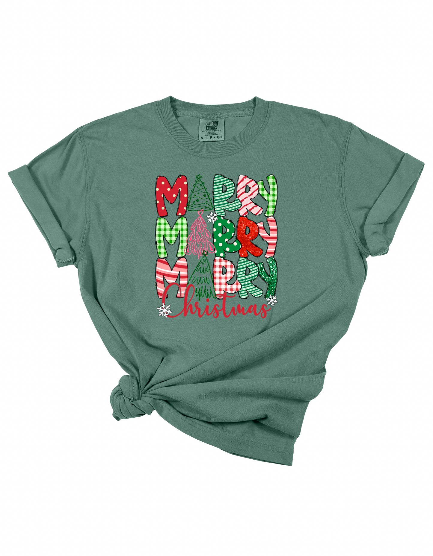 Merry Merry Merry Christmas Tee