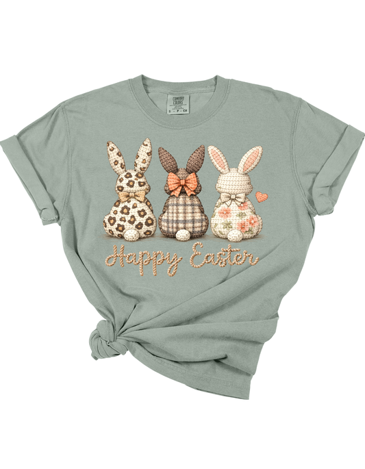 Faux Yarn Bunnies Tee