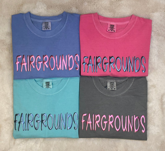 Fairgrounds Metallic Puff Tee