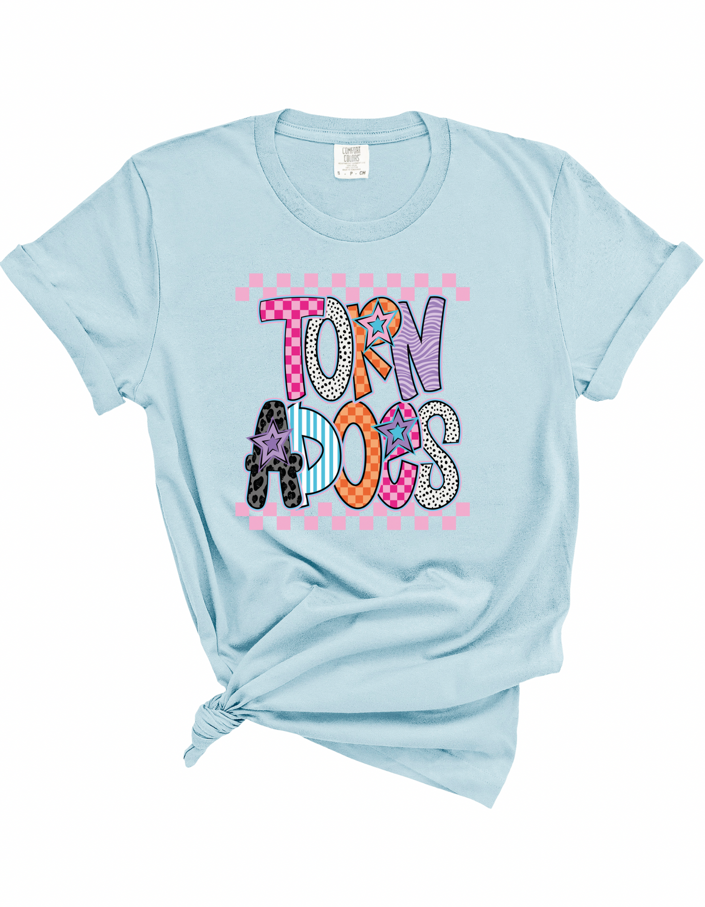 Checkered Tornadoes Tee