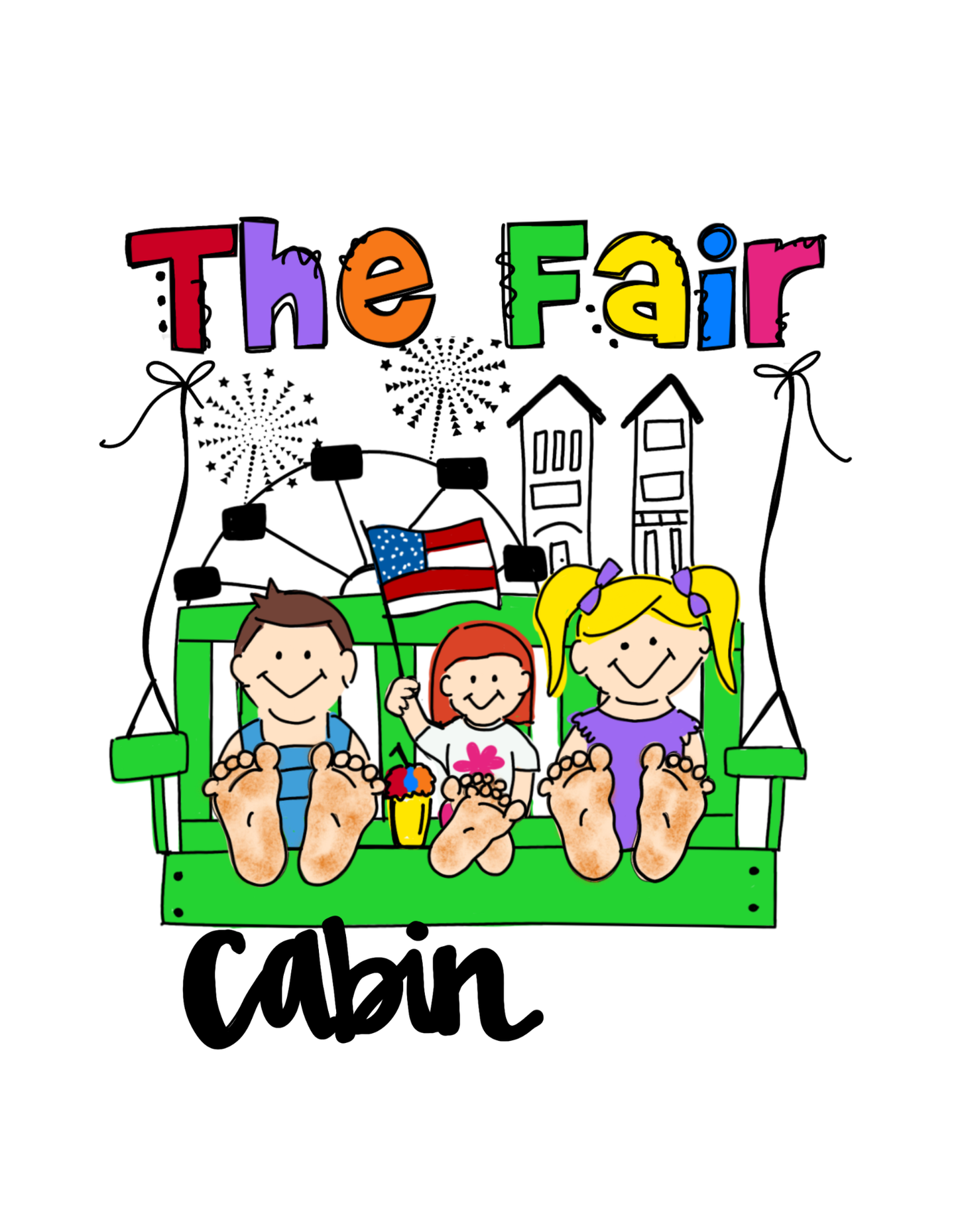 PREORDER: Custom Cabin Number Fair Tee