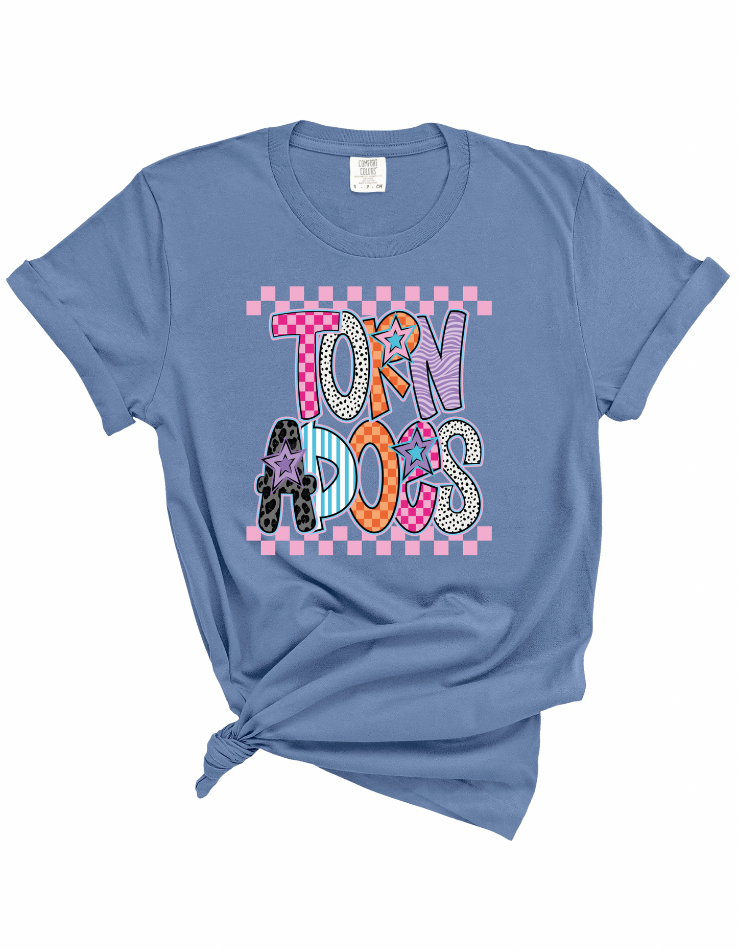 Checkered Tornadoes Tee