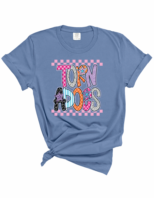 Checkered Tornadoes Tee