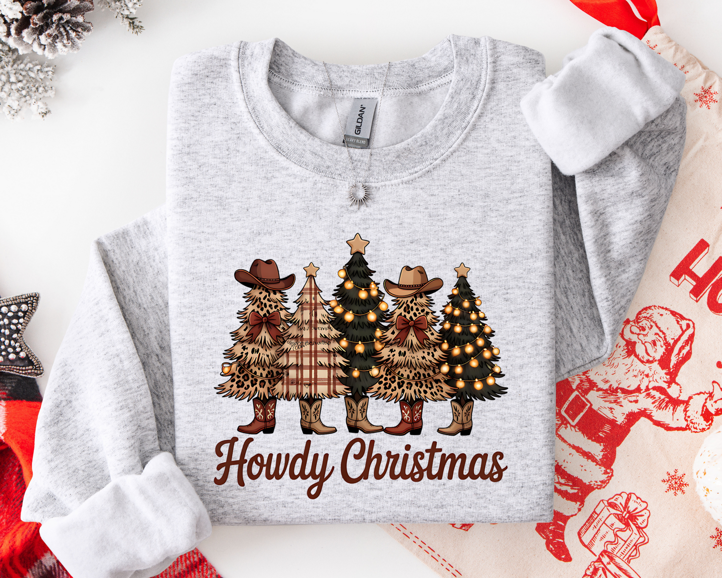 Howdy Christmas Sweatshirt