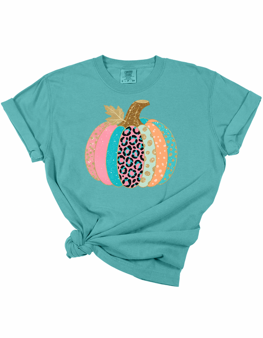 Multicolored Pumpkin Tee