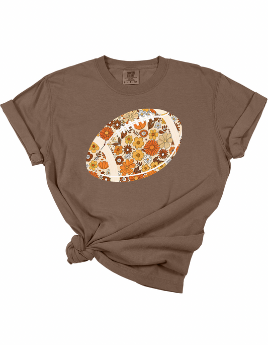 Floral Football Tee