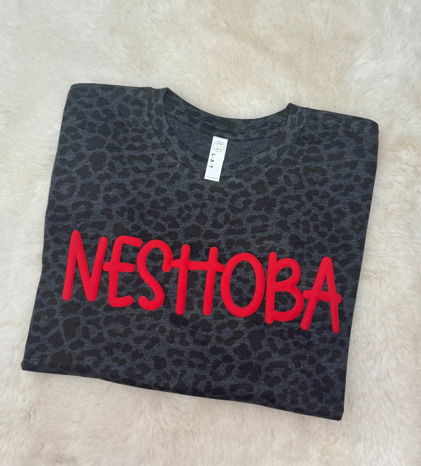 Leopard Neshoba Tee