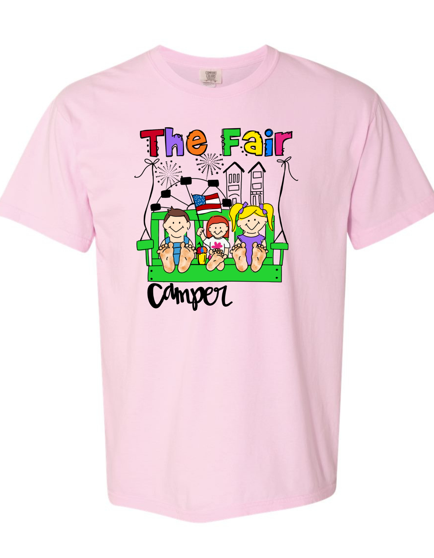 PREORDER: Custom Camper Number Fair Tee