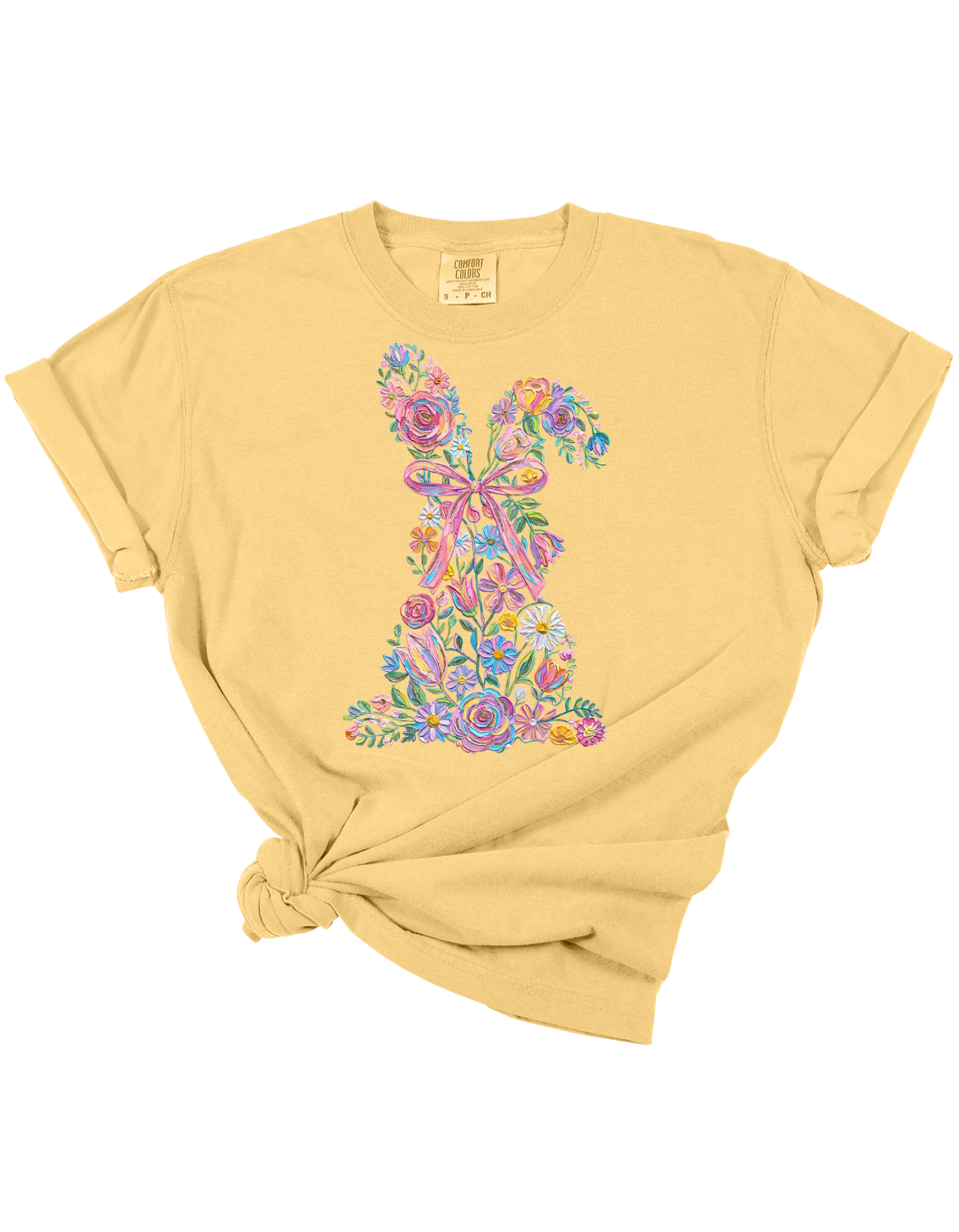 Floral Bunny Tee