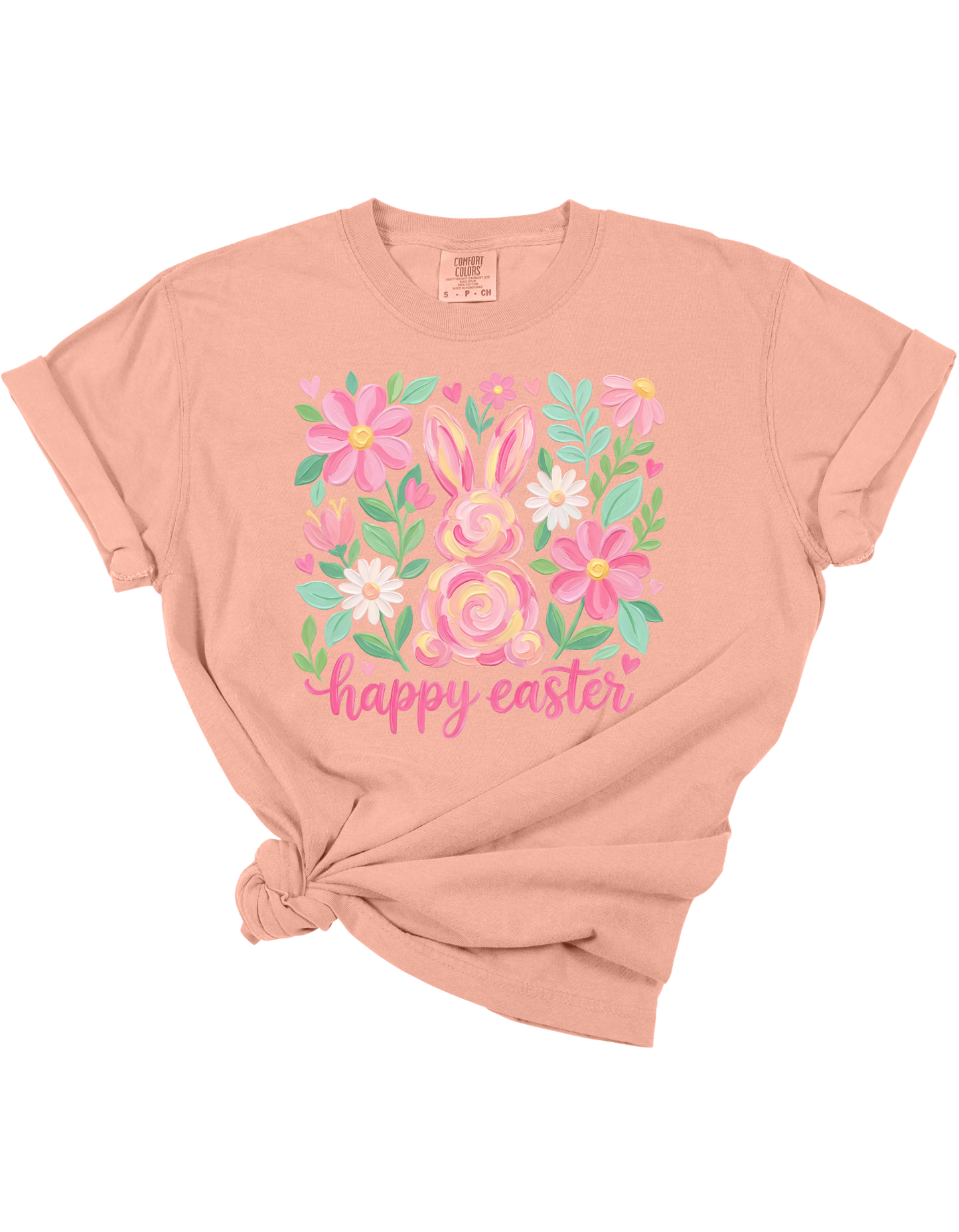 Watercolor Happy Easter Tee