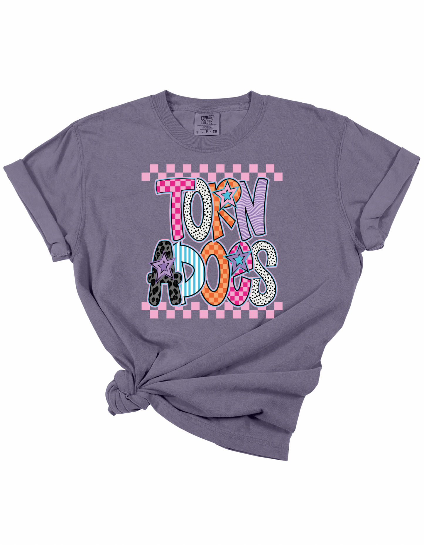 Checkered Tornadoes Tee
