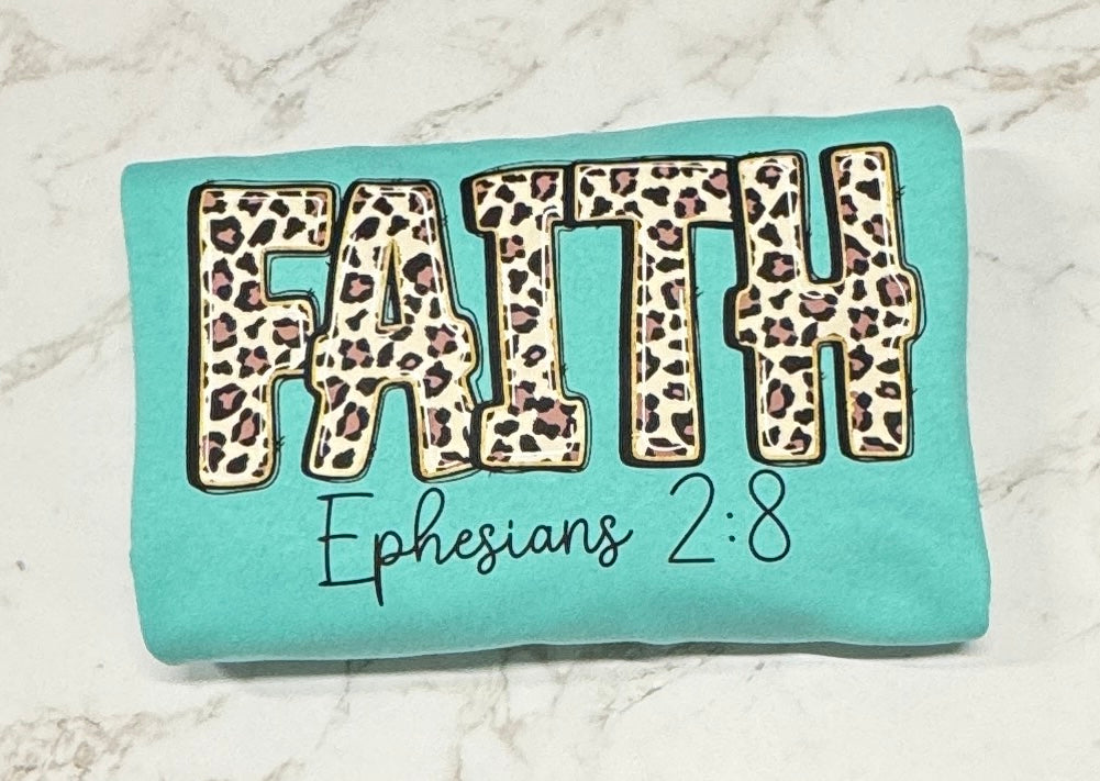 Faith Leopard Sweatshirt