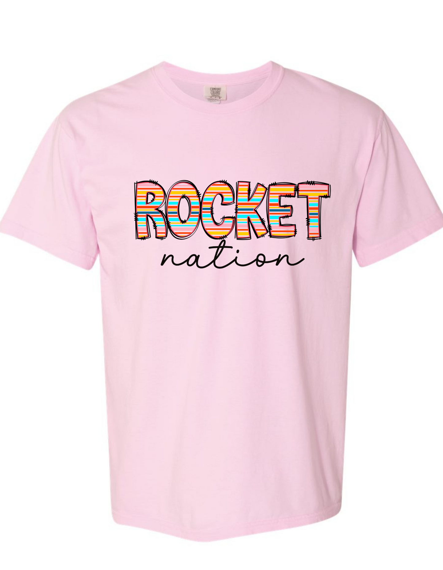 Custom School Tee in Pink!