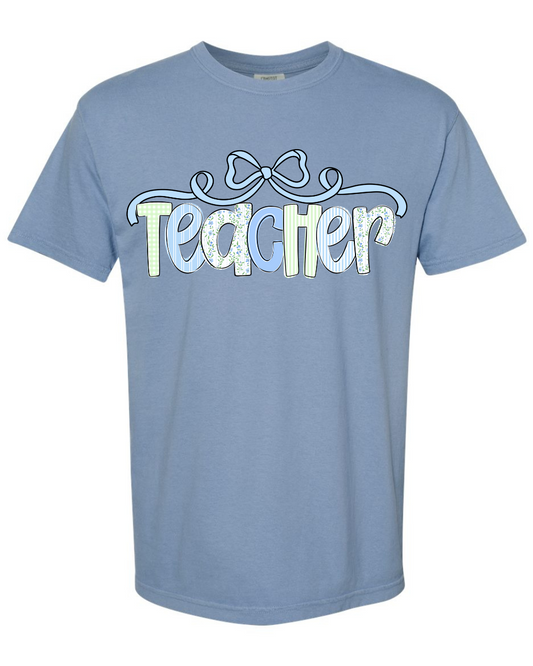Teacher Bow Tee