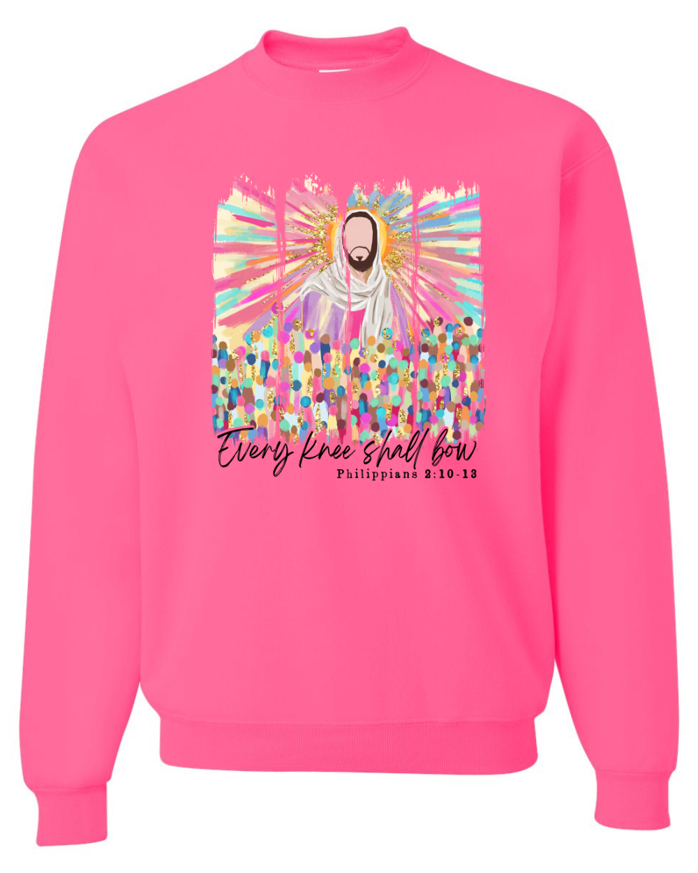 Every Knee Shall Bow Sweatshirt