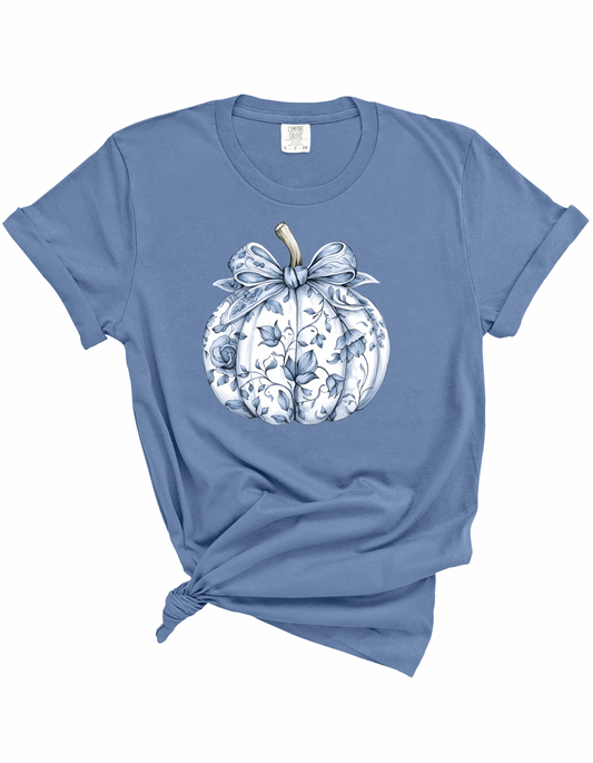 Floral Pumpkin Tee