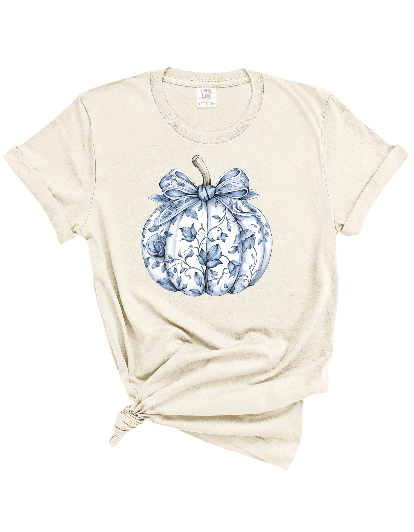 Floral Pumpkin Tee