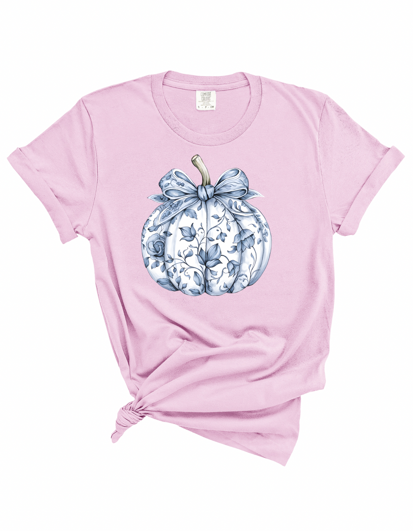 Floral Pumpkin Tee