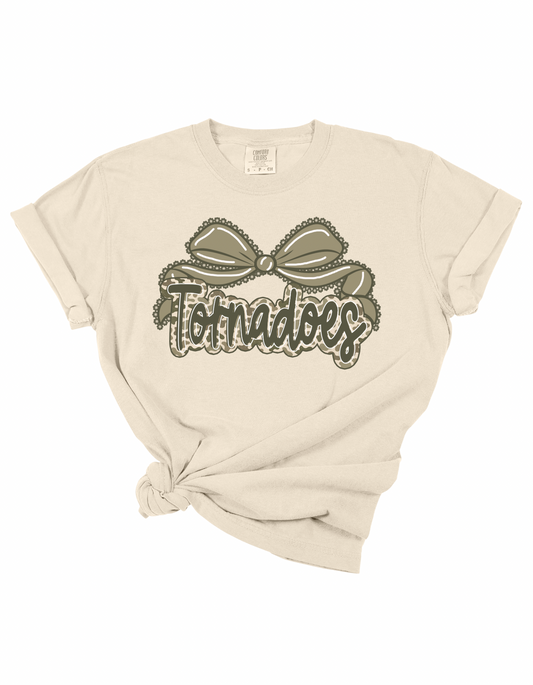 Camo Bow Tornadoes Tee