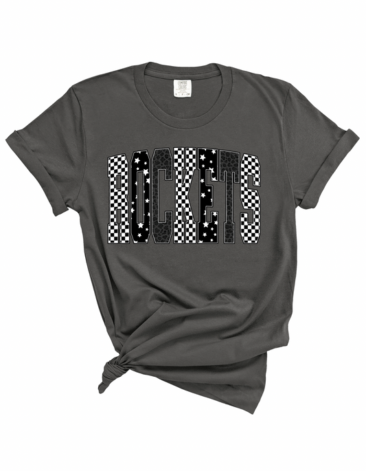 Multi-Retro Rockets Tee