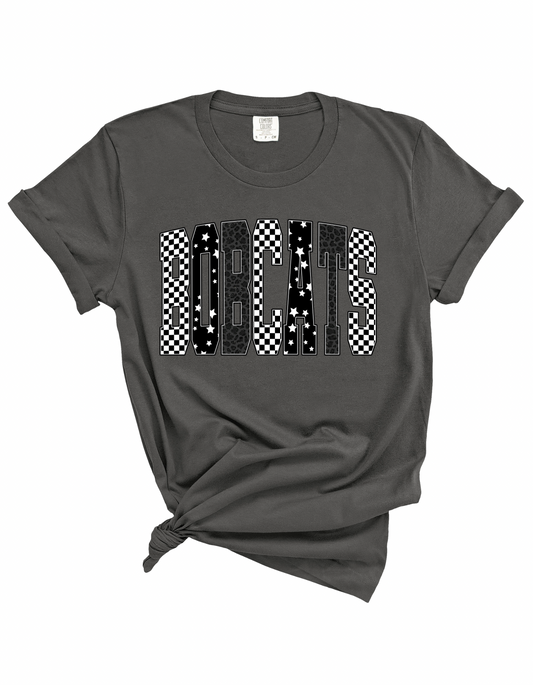 Multi-Retro Bobcats Tee