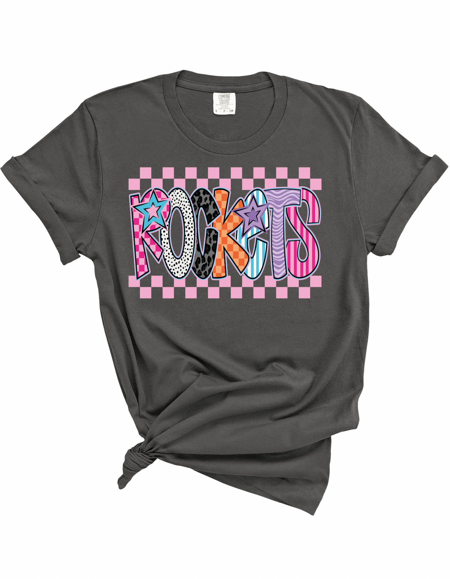 Checkered Rockets Tee