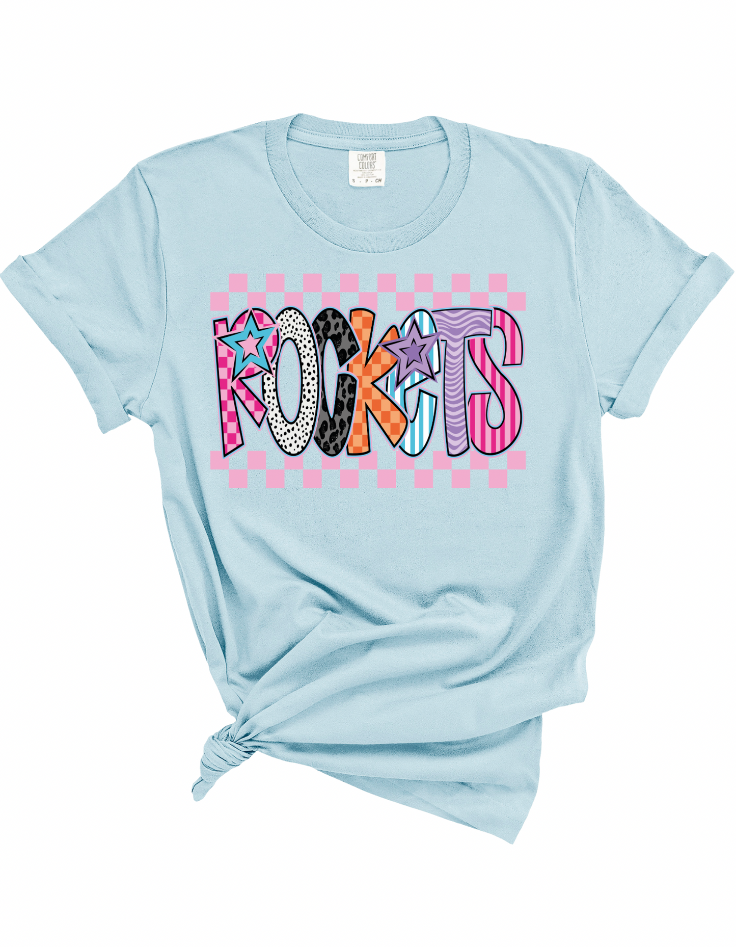 Checkered Rockets Tee