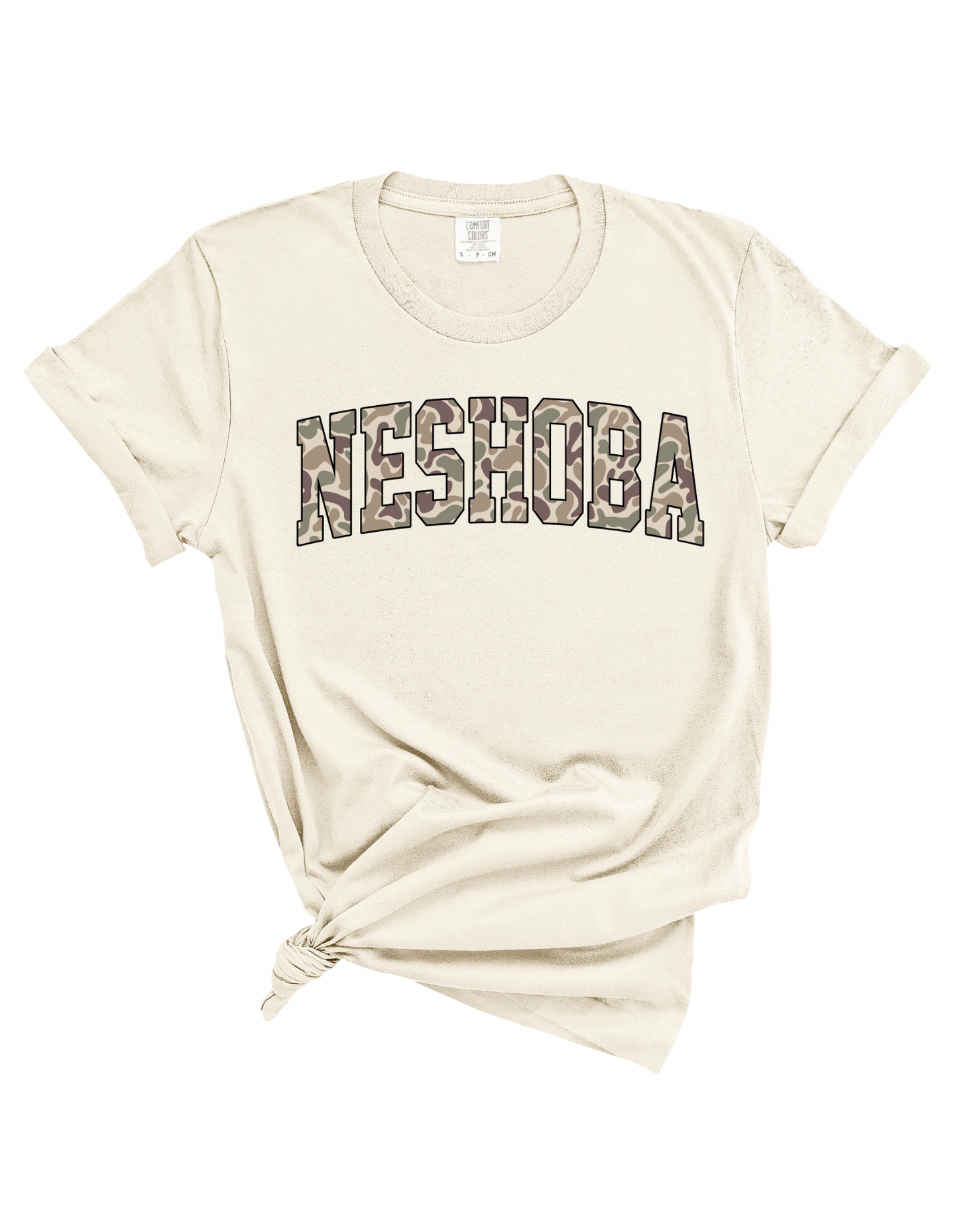 Camo Neshoba Tee
