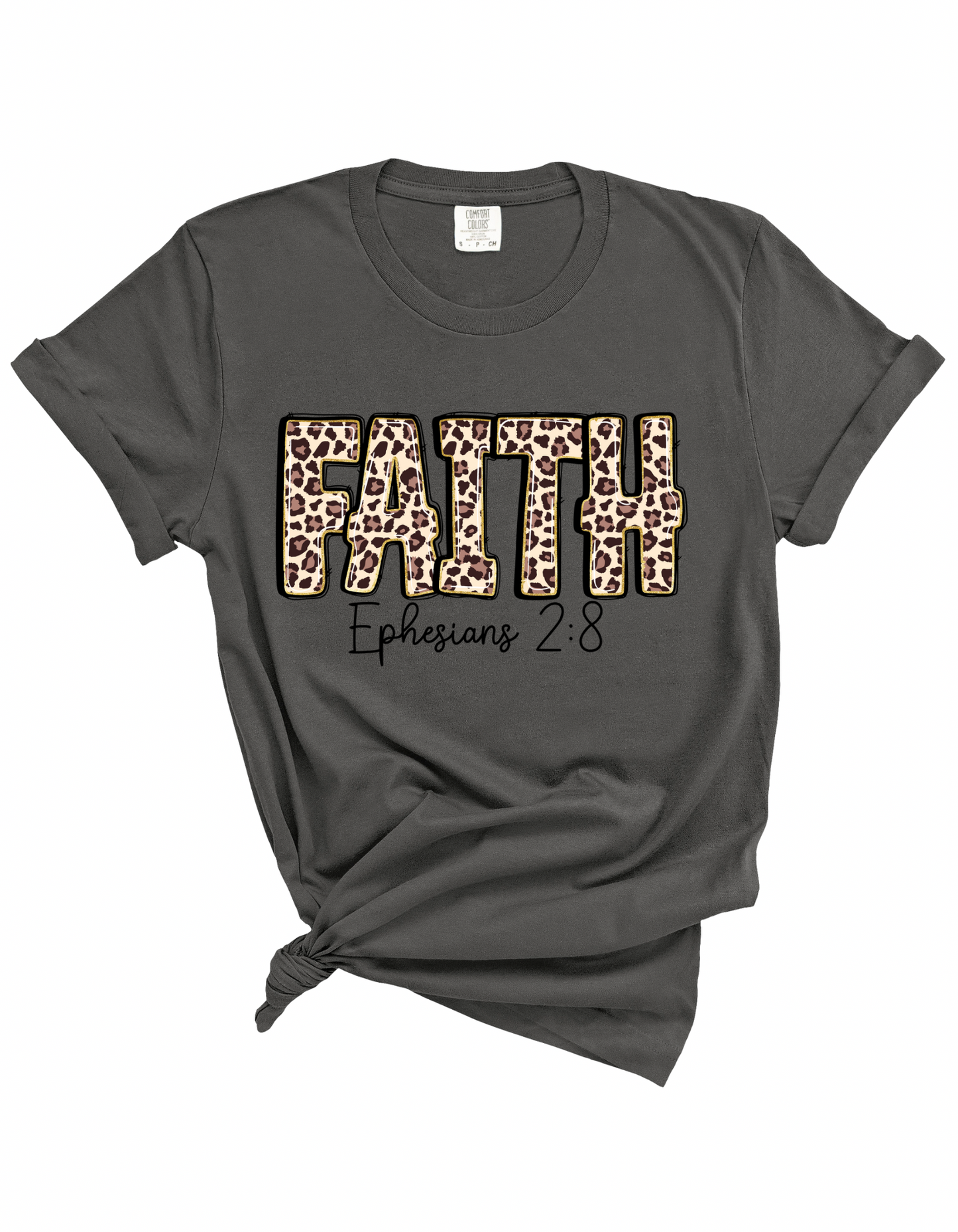 Leopard Faith Tee