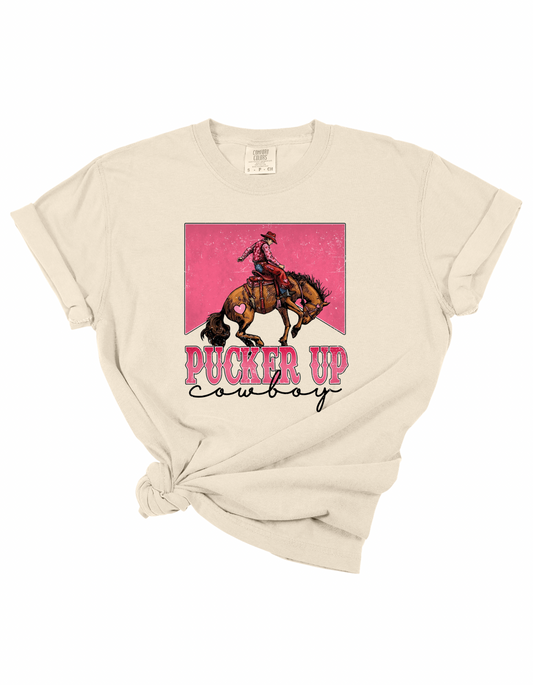Pucker Up Cowboy Tee