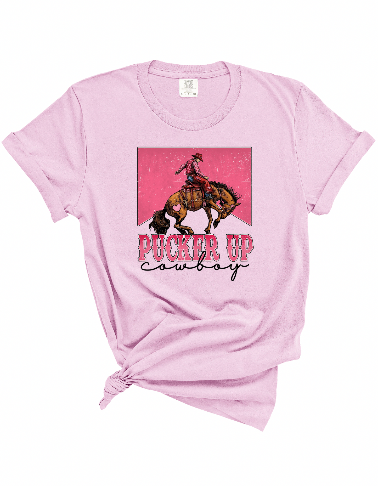 Pucker Up Cowboy Tee