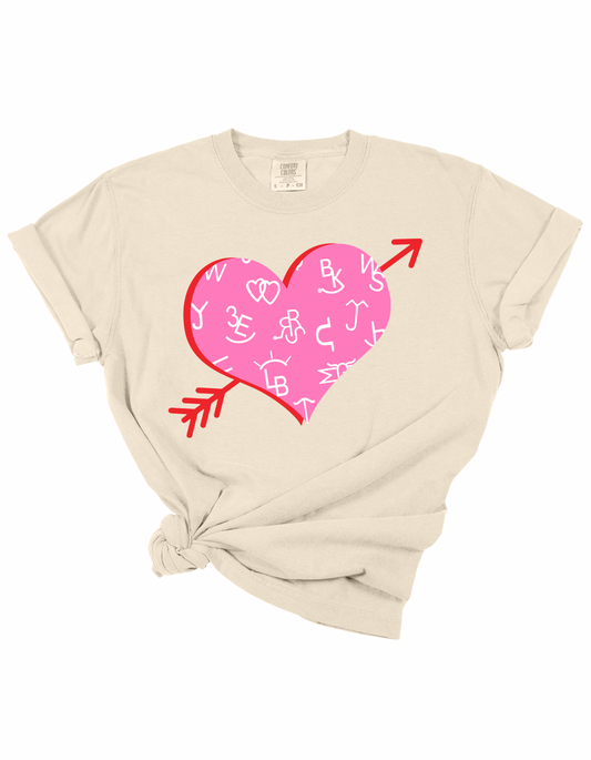 Branded Heart Tee