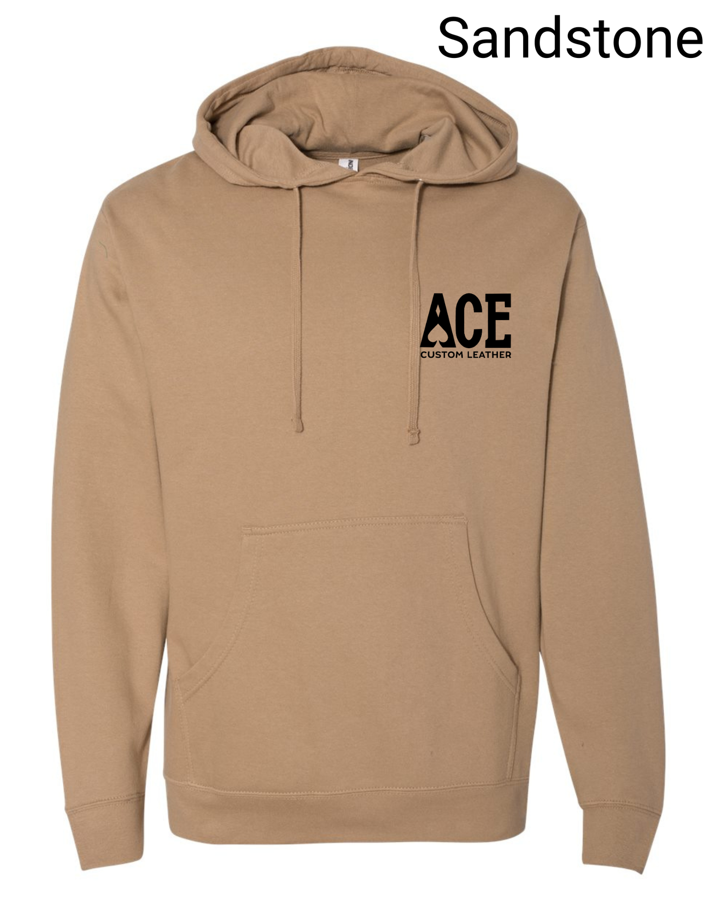 Ace Custom Leather Hoodie