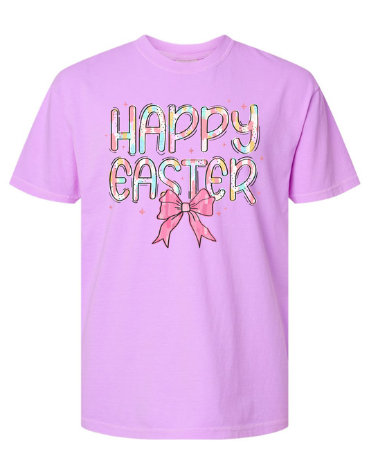 Happy Easter Bow Tee