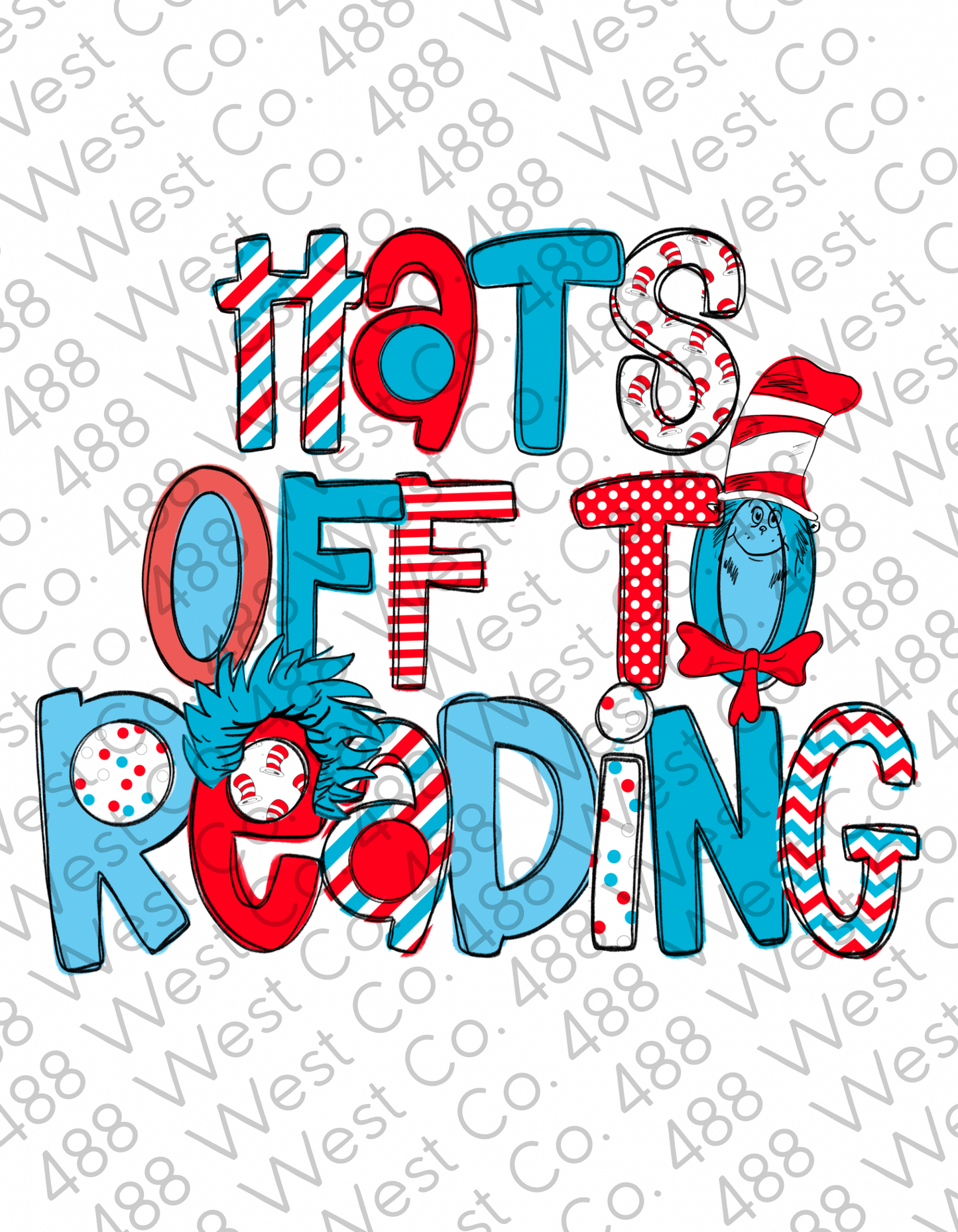 Hats Off To Reading Tee