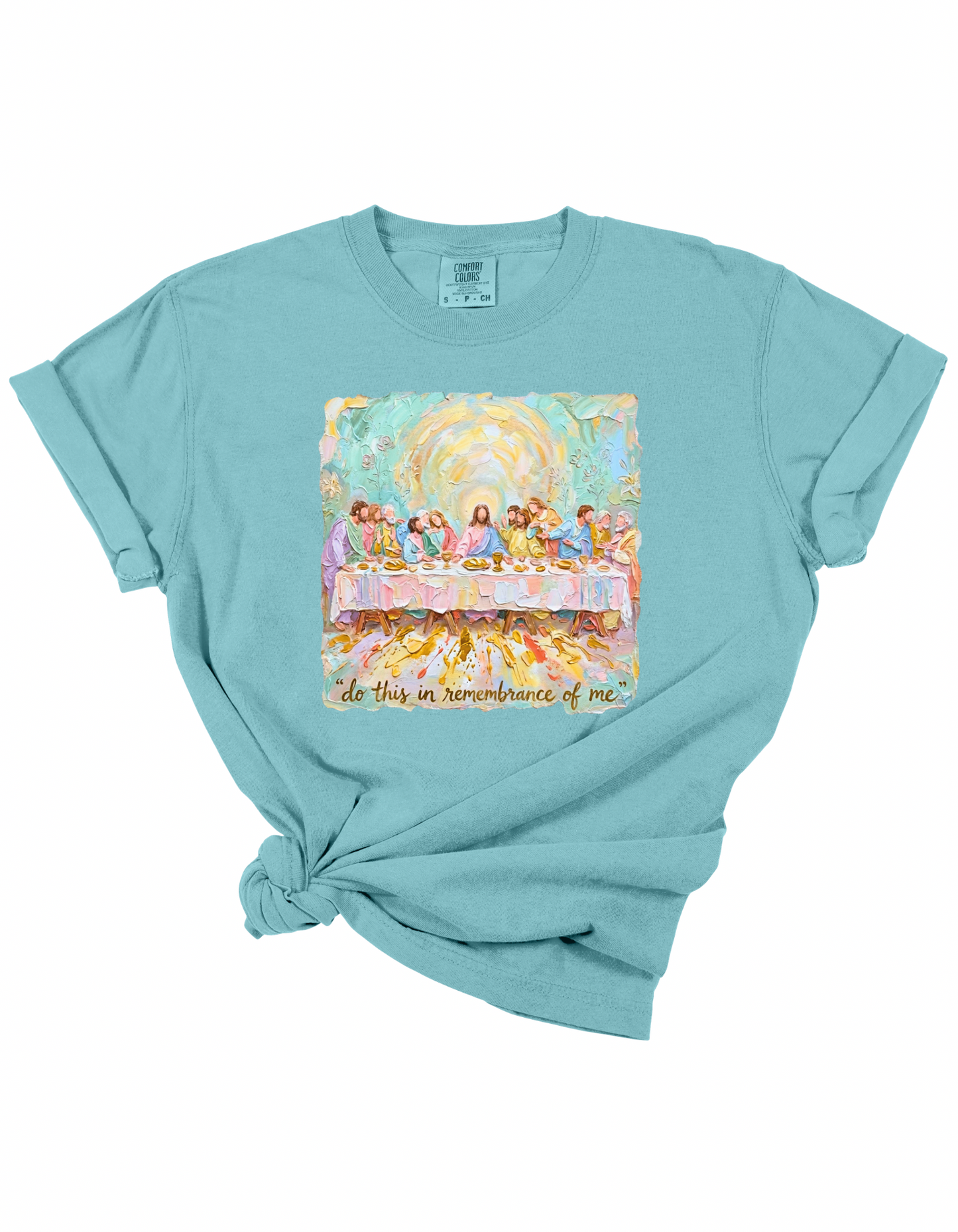 Watercolor In Remembrance of Me Tee